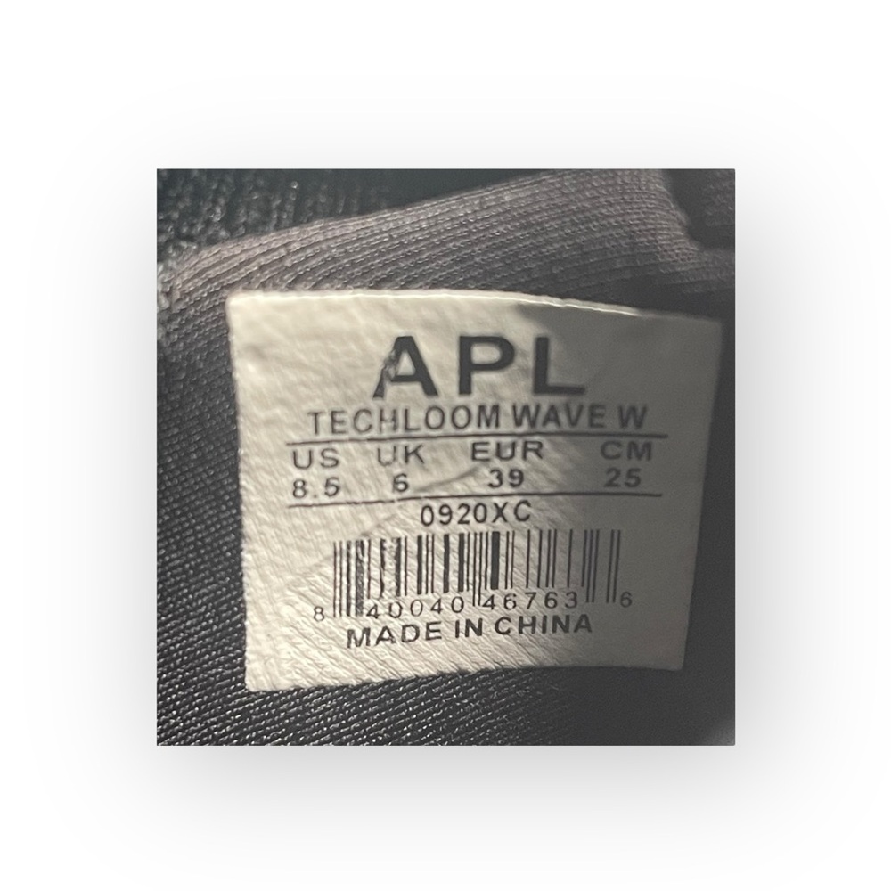 APL x Anthropologie ᯾ Techloom Wave Running Shoe Sneaker ᯾ Black Leopard 8 8.5M - Picture 7 of 16